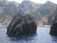 Felsformationen im Golf von Porto