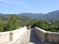 Tag 10 - 6 - Fotostopp Ponte Nuove mit kleinem korsischen Dorf und Genuesenbrücke (3)
