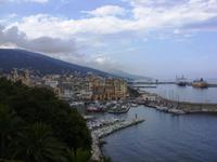 Tag 13 - 7 - Bummel durch Bastia (5) - Alter Hafen mit Kathedrale