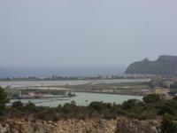 Tag 4 - 4 - Blick vom Pineta di Monte Urpinu Cagliari und Lagunenlandschaft (1)
