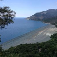 schwarzer Strand bei Nonza