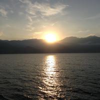 Sonnenaufgang vor Nizza