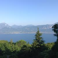 über dem Gardasee