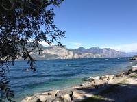 die Gardesana entlang