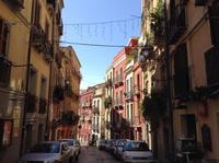 die Altstadt von Cagliari