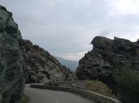 entlang der Steilküste