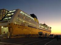 unsere Fähre nach Sardinien