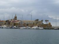 Alghero - Altstadt vom Wasser aus