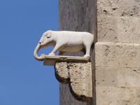 Cagliari - Wahrzeichen der Stadt - der Elefant