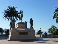 Ajaccio - Denkmal Napoleon mit seinen 4 Brüdern