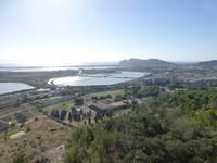 Cagliari - Blick zu Lagune sowie dem Teufelssattel