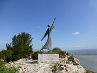 Cagliari - Franz von Assisi Statue auf Monte Urbino