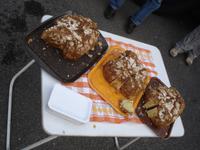 Osterkuchen in Form einer Taube