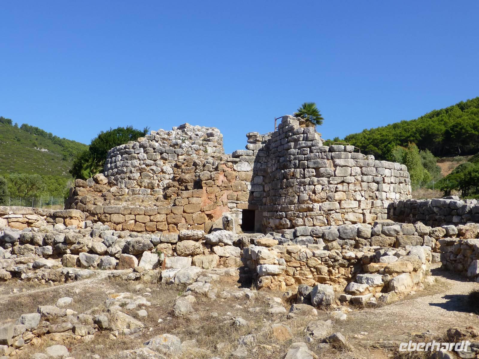 Nuraghe Palmavera - Eingang