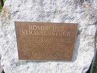 Rest der alten Römerstraße an der Europabrücke