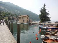 Der kleine Gardasee-Hafen von Torbole