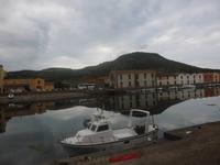 Blick über den Temo zu den alten Gerbereien