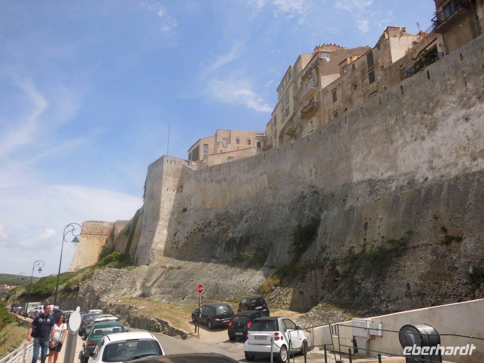 Festung Bonifacio nach der Ankunft