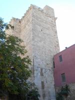 Cagliari (Altstadt - Piazza Arsenale mit Torre San Pancrazio)