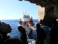 Ankunft an der  Neptungrotte