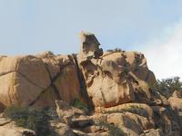 Gesteinsformationen im Hinterland der Südwestküste Korsikas