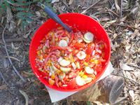 Mittags-Picknick in Porto