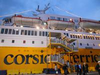 Ankunft im Hafen von Savona