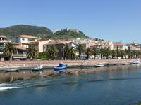 Bosa - Blick zur Altstadt mit Burg
