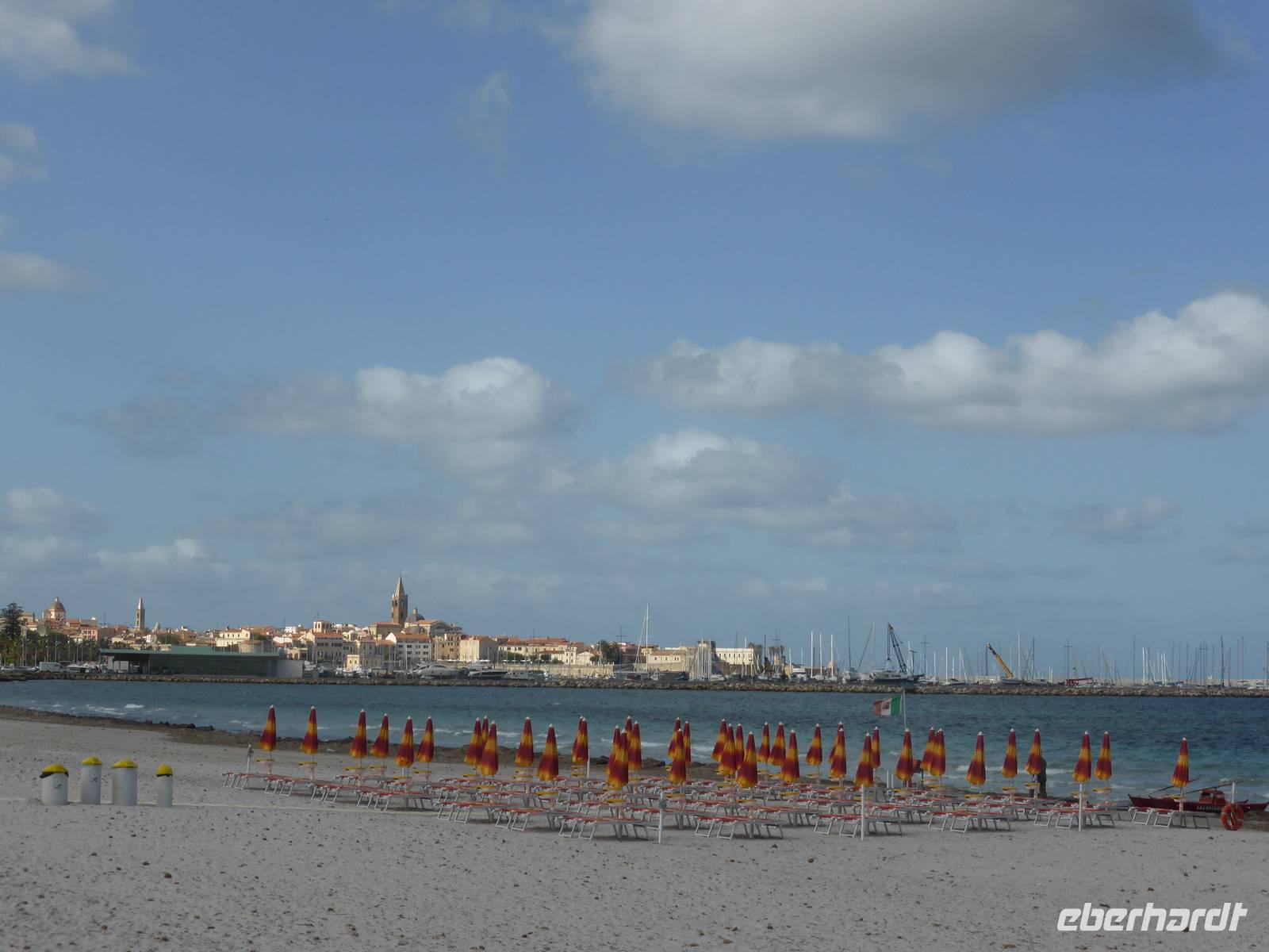 Alghero - Blick zur Altstadt
