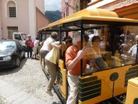 Corte - Fahrt  mit der Bimmelbahn
