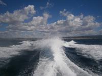 Ab geht das Boot