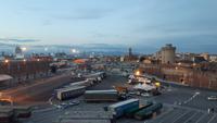 Abfahrt der Mega Smeralda in Livorno