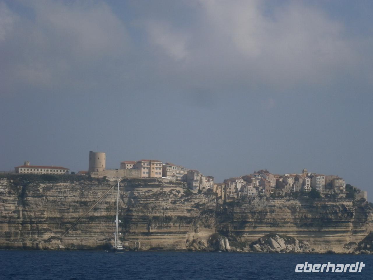Blick auf Bonifacio