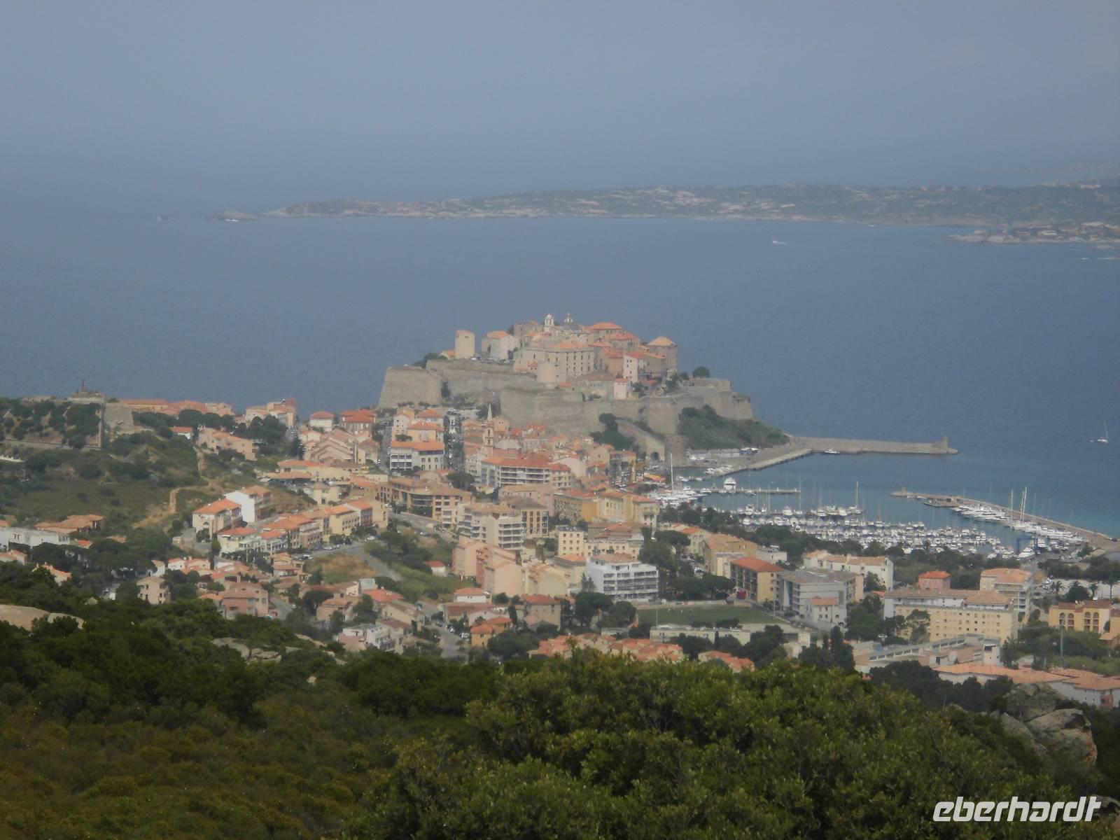 Blick auf Calvi 