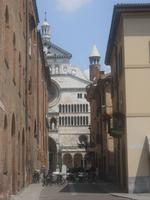 Blick zum Dom von Cremona