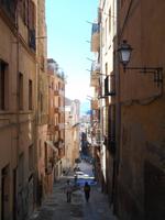 Cagliari (Seitengasse der Via Giuseppe Manno)