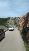 Fahrt in der Calanche...