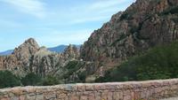 Fahrt in der Calanche...