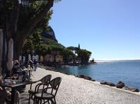 Uferpromenade in Garda