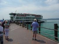 Unsere Schifffahrt geht von Sirmione nach Garda.