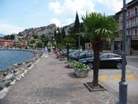 Am Ufer des Gardasees.