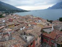 ... über den Dächern von Malcesine ...