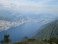 Blick nach Riva und Torbole