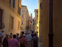 In den engen Strassen Veronas.