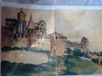 26.06.2014 Dürers Aquarell der Burg Trento