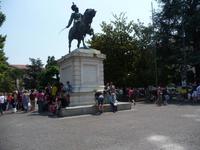 König Vittorio Emanuele II. der die nationale Einheit Italiens herbeigeführt hat. 