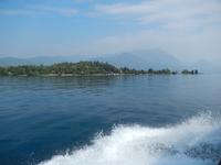 Fahrt zur Isola Garda