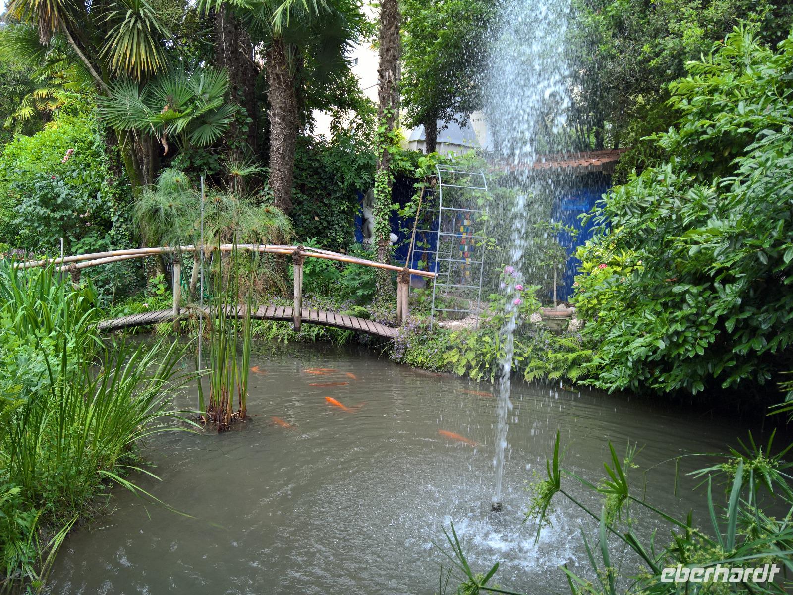 Der Garten von André Heller in Gardone Riviera am Gardasee.