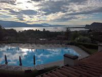 Und noch einmal:  Abendstimmung am Gardasee.