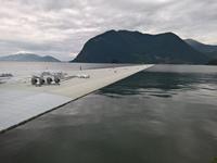 1 Million Zuschauer werden als Wanderer übers Wasser erwartet.